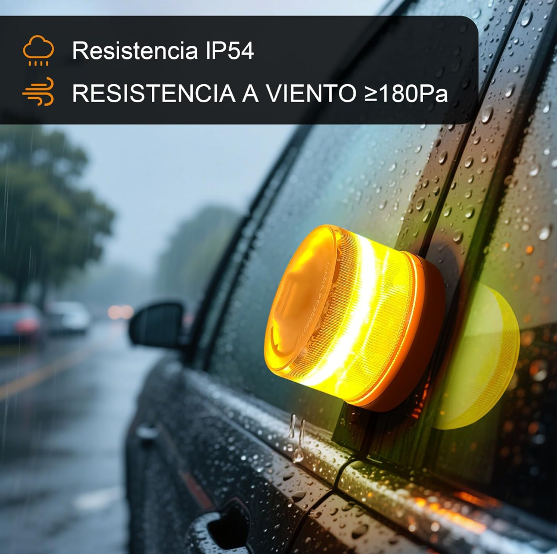 🚨 Luz Emergencia V16 Homologada DGT 3.0 - Geolocalización y SIM Conectada