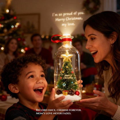 🎄 Holiday Sale 🎁 Recordable Christmas Tree Bottle & Perfect Gift for Families