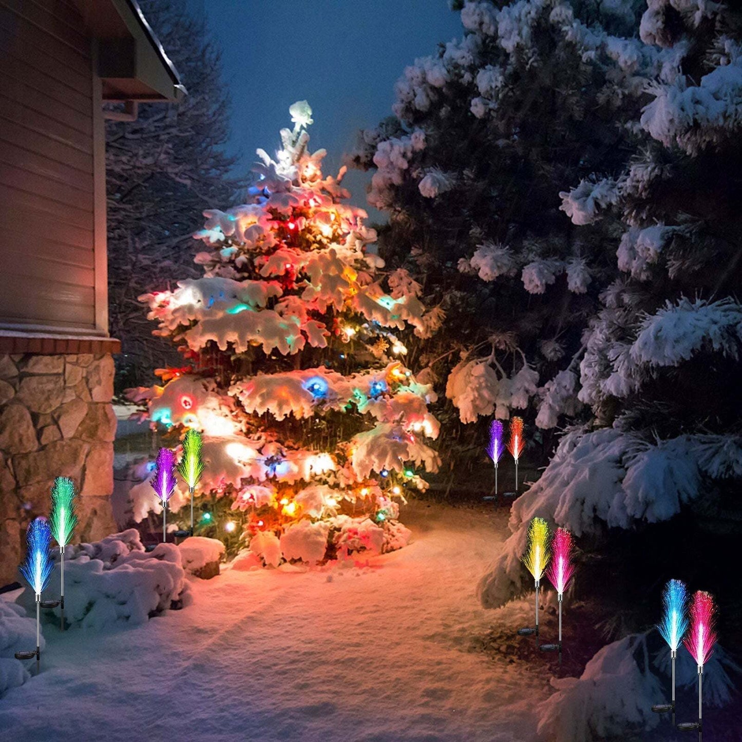 Sun-Powered Outdoor Lighting